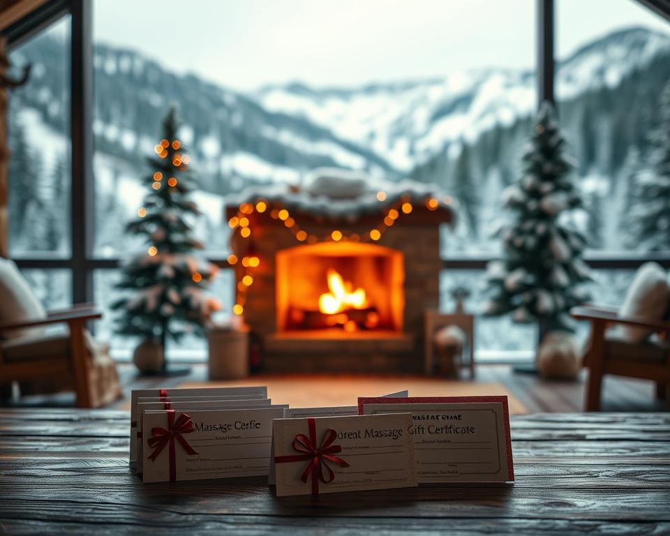 Massage Gutschein Auswahl und Bestellung