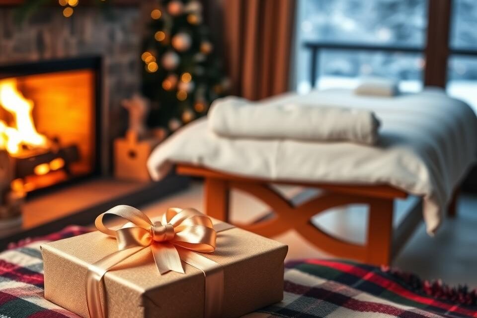 Verschenken Sie einen Massage-Gutschein zu Weihnachten