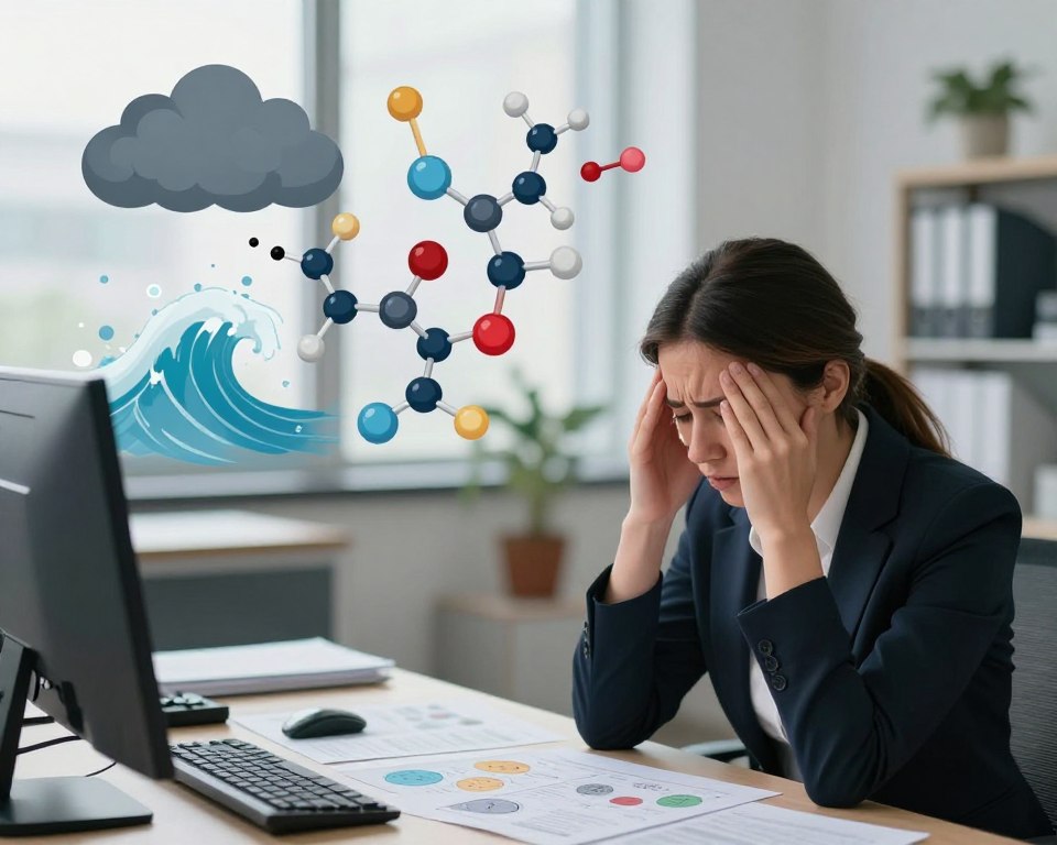 Biochemische Verbindung zwischen emotionalem Stress und körperlichen Symptomen